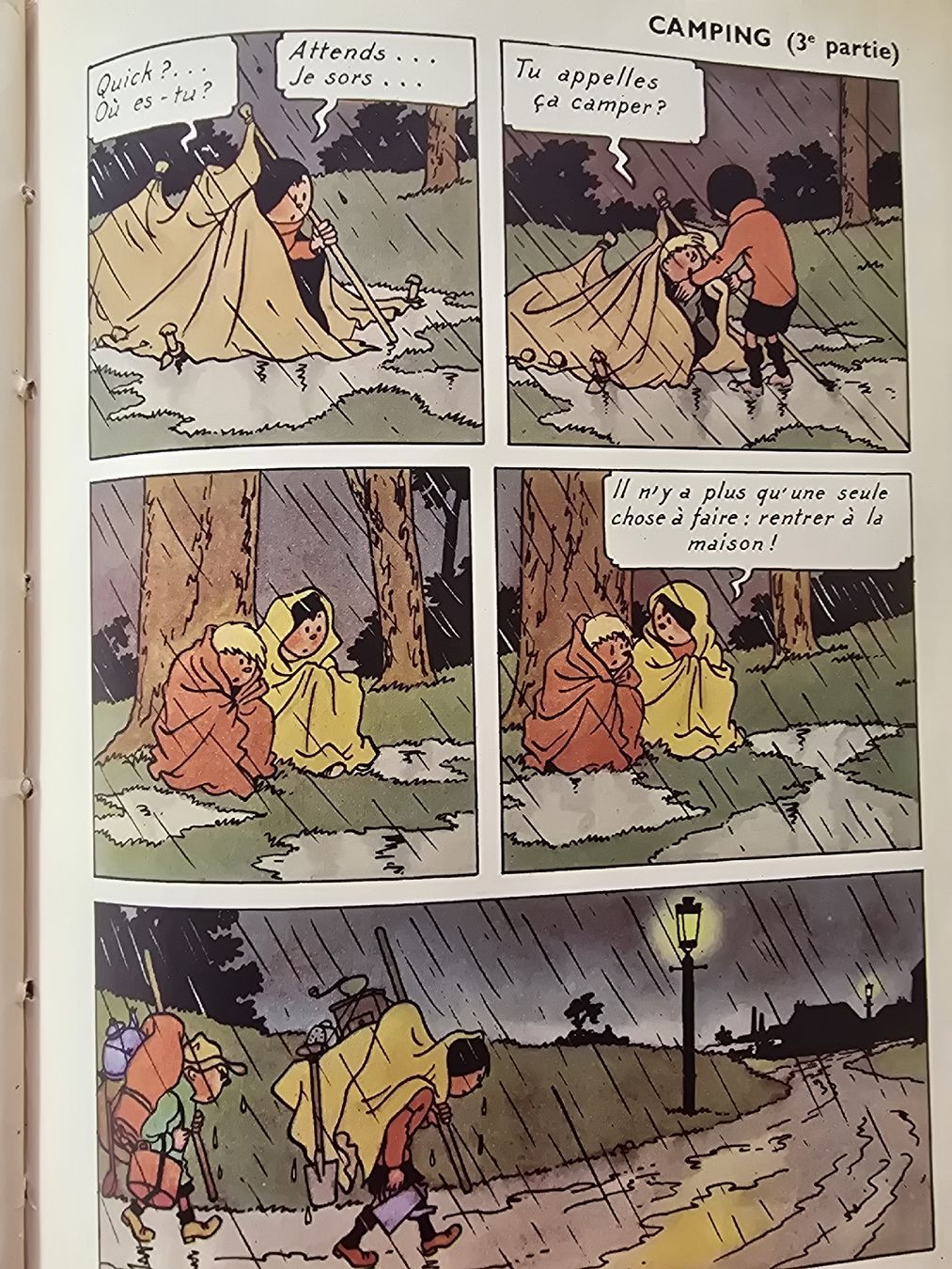 Comics: Herge Les exploits de Quick et Flupke Casterman 1950 – Gebraucht aus Hedingen von mickway 2