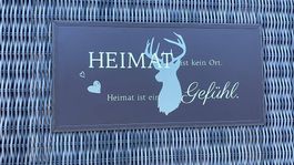 Blechschild 