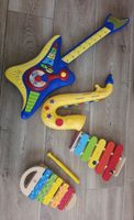 Lot de jouets musicaux pour enfants: guitare, saxo, xylophon
