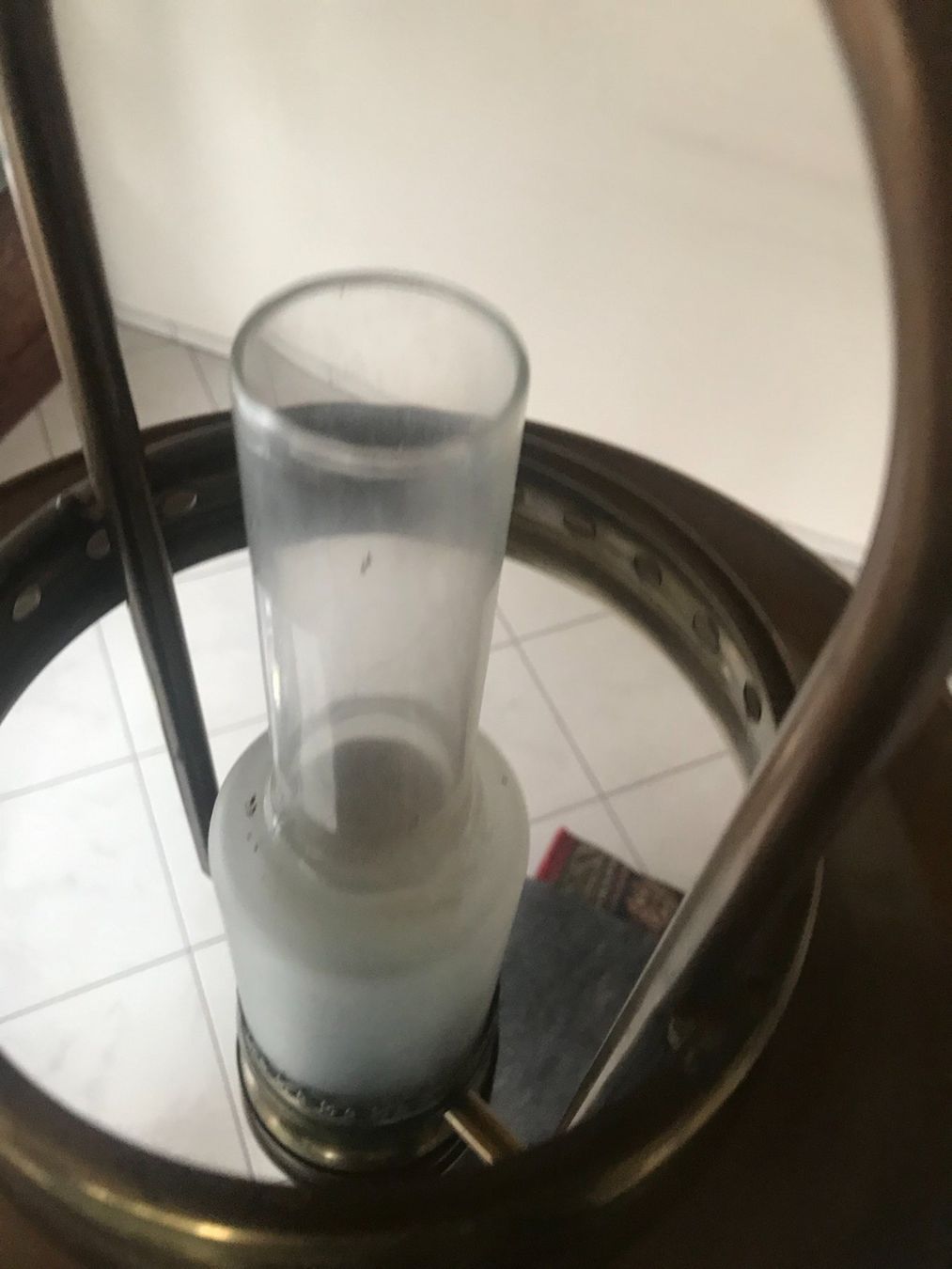 Kronleuchter & Deckenlampen: Hängelampe Messing / Glas – Gebraucht aus Biberist von longimanus3 5