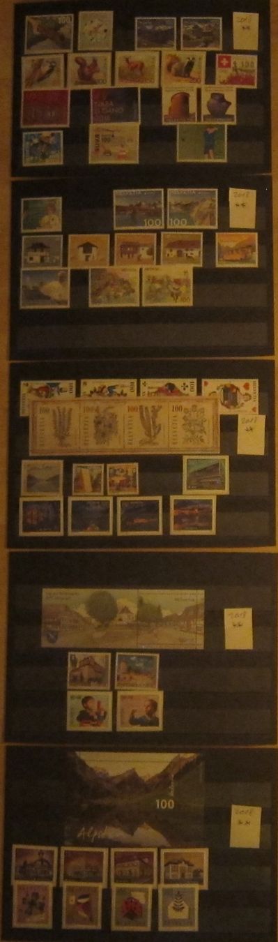 Alle Briefmarken: 2018 série annuel neuve ** – Gebraucht aus La Tour-de-Peilz von amjust