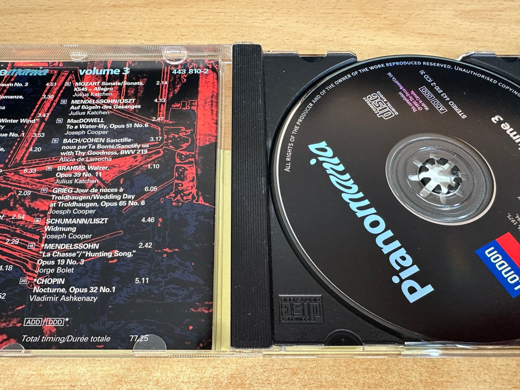 CDs: X0 Various – Pianomania - Volume 3 – D'occasion à Rikon im Tösstal par Alpenmutz 2