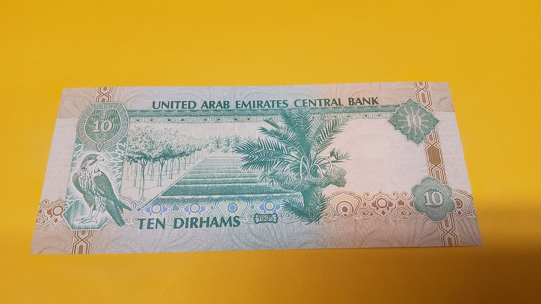 Banconote: 10 Dirham Banknote - Seltenes Sammlerstück Emirates – Nuovo e nell'imballaggio originale da Herisau venduto da Nluanalucas 1