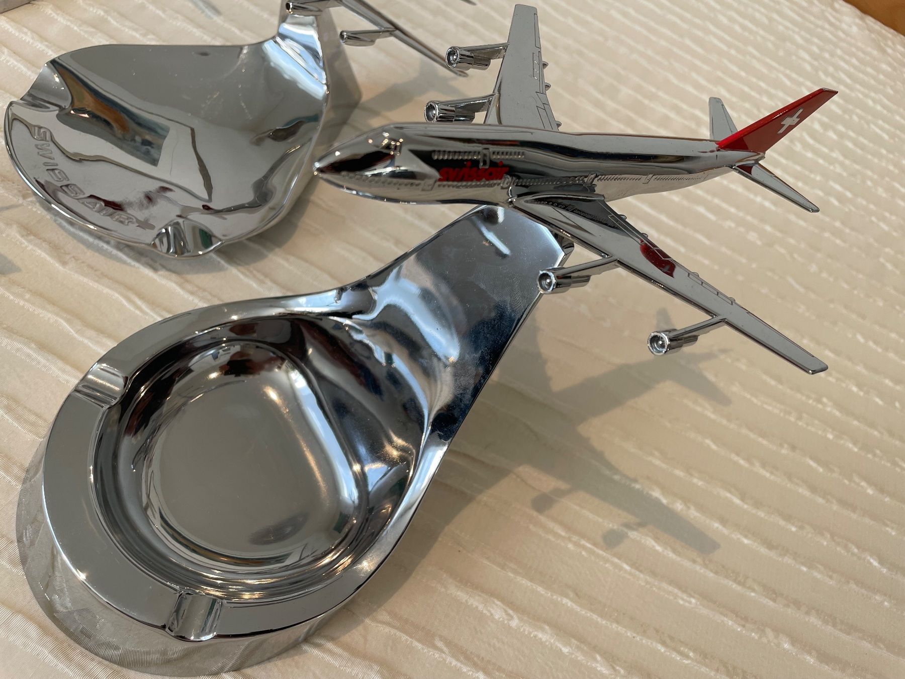 Tutte le decorazioni: SWISSAIR Aschenbecher Sammlung, 6 Stück – Usato da Safenwil venduto da Corahund 4