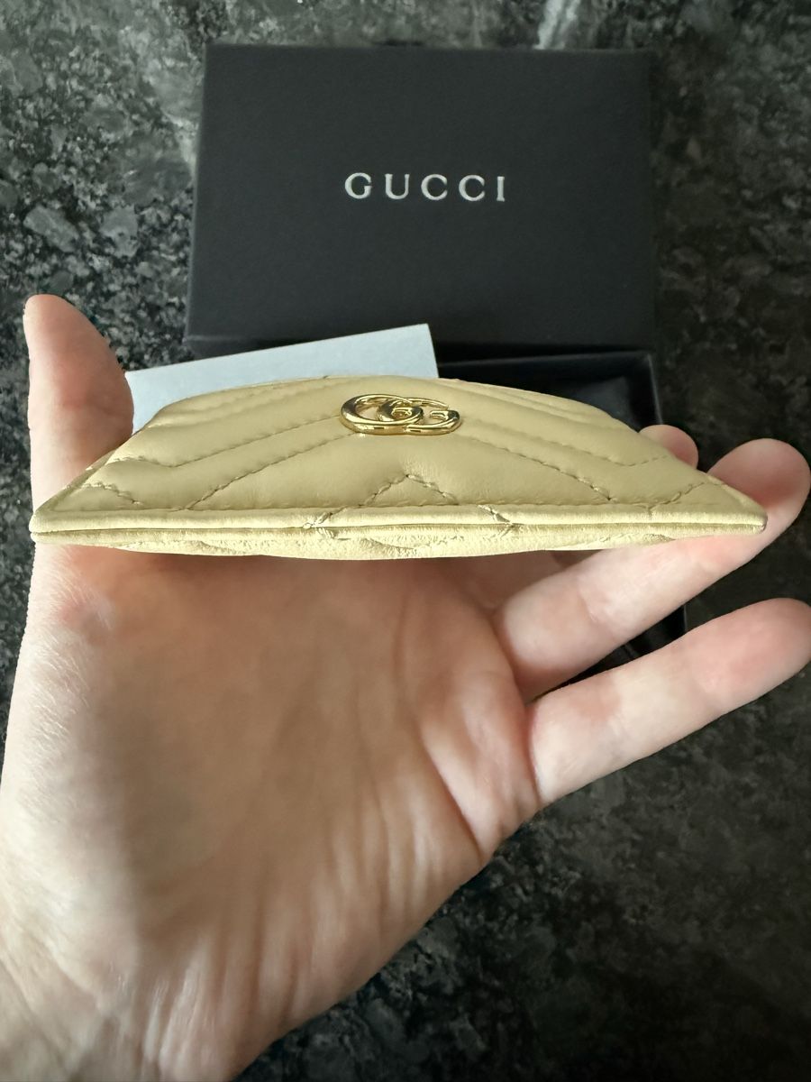 Gucci Portemonnaie: Gucci Cardholder in Butteryellow – Neu (gemäss Beschreibung) aus Rheinfelden von Sabjoo84 2
