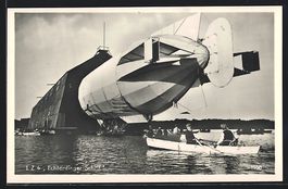 Zeppelin LZ 4 Echterdinger Schiff wird i