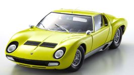Lamborghini Miura P400SV gelb/silber KYOSHO 1:18