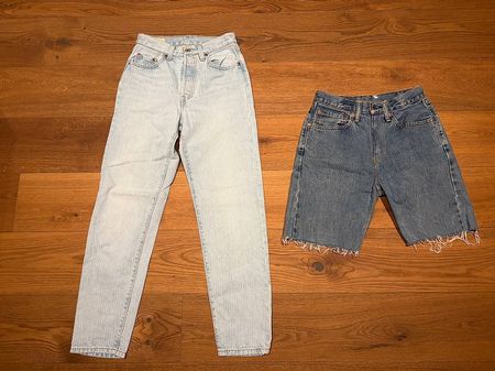 Levis Hosen kurz & lang