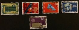 Sonderpostmarken 1970 ET gestempelt