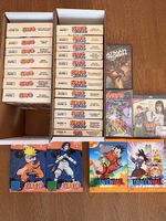Naruto, Naruto Shippuden und Dragonball DVDs