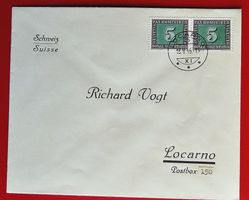 PAX 262 PAAR LOCARNO TICINO TESSIN 1945