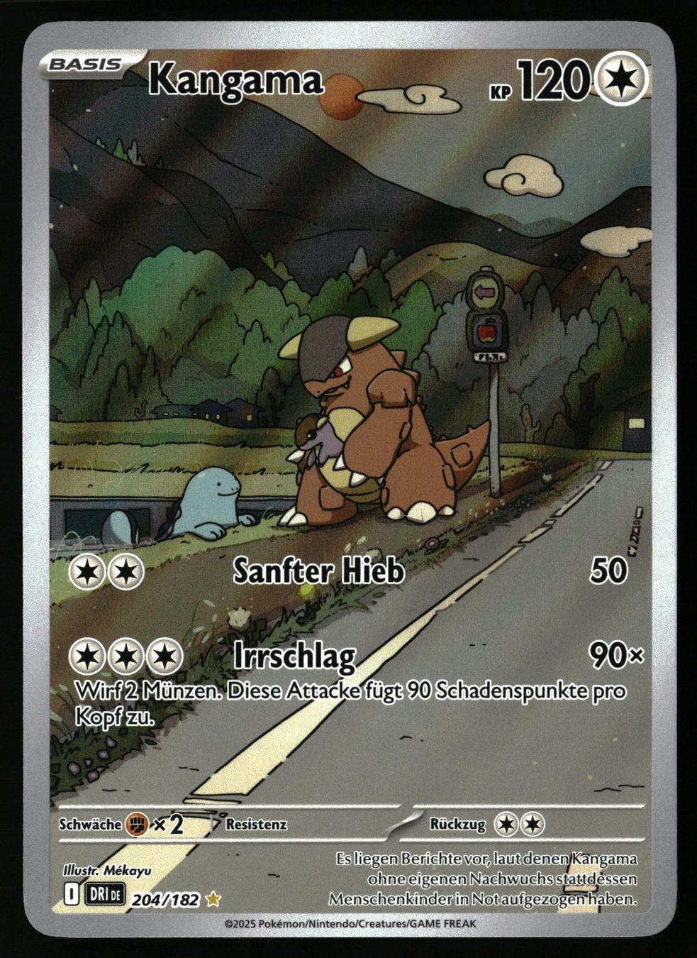 Pokémon Cartes à collectionner: Kangama DRI 204 Ewige Rivalen – D'occasion à Feuerthalen par Plazatoys