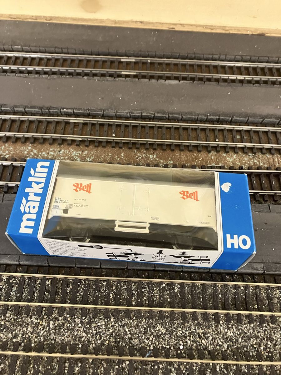 Märklin Modellini di ferrovie: Wagon Märklin, Bell, SBB CFF FFS, HO – Usato da Rochefort venduto da ise_c7lc 3