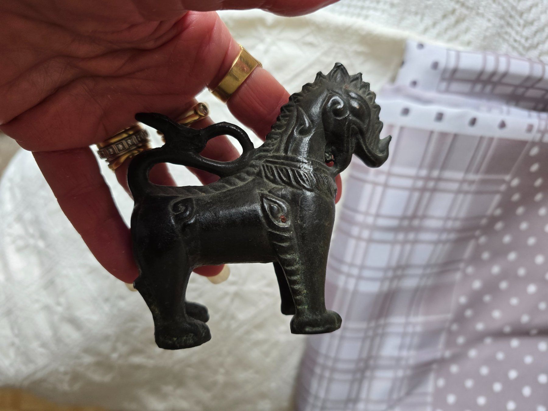 Statuette: Tempelhund Foo Dog Singha – Usato da Bottmingen venduto da sandy_2 4