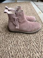 Leder Stiefel rosa Grösse 29 
