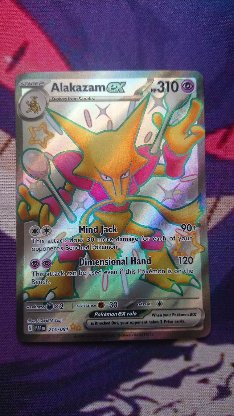 Pokémon Cartes à collectionner: Alakazam ex PAF 215 EN – Neuf (Voir description) à Chur par FreakofRarity