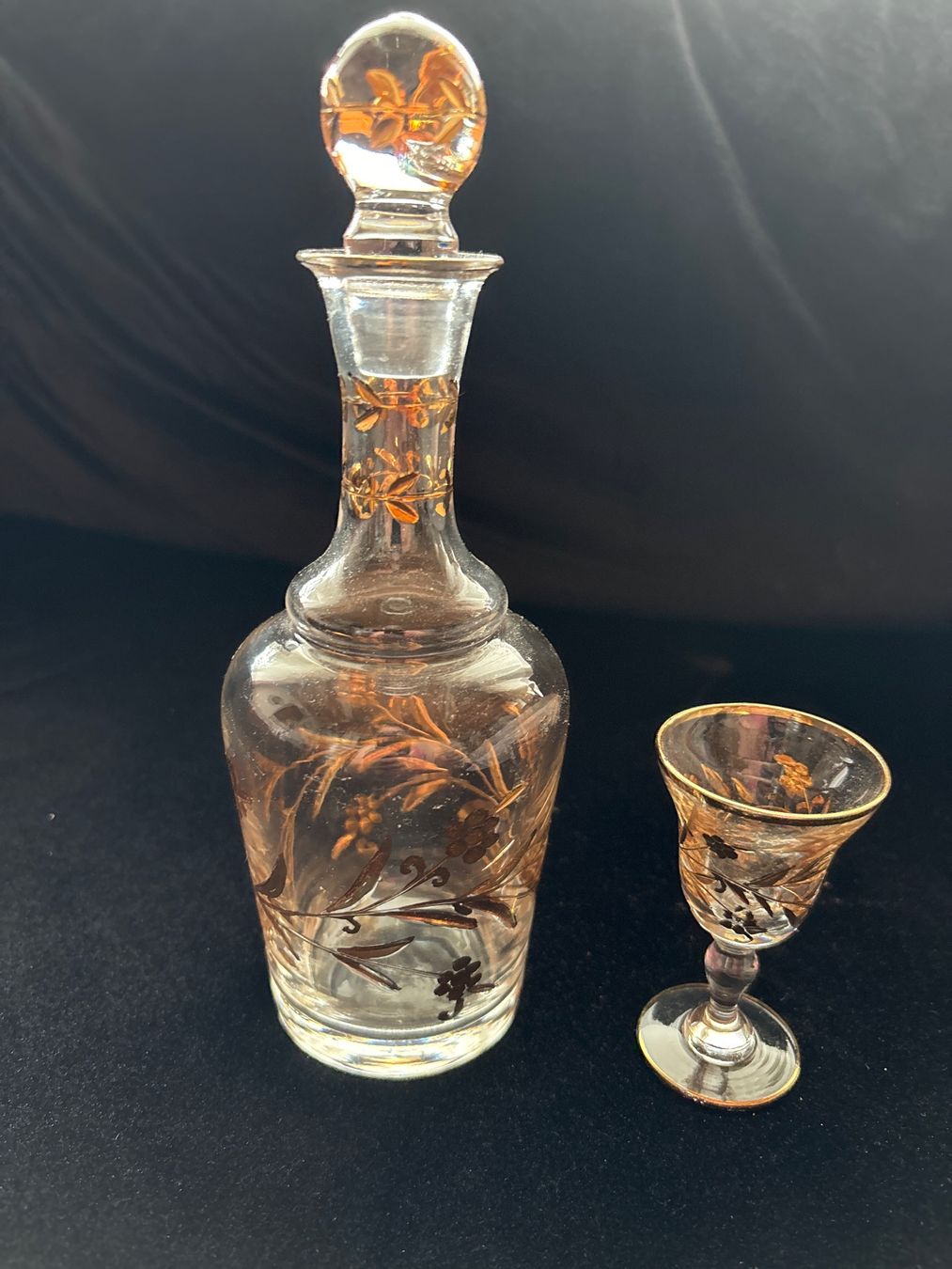 Caraffe: Antike Reisebar Napoleon lll – Usato da Thun venduto da Studi1974 4