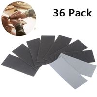 36Pcs Schleifpapier Set für Schleifen