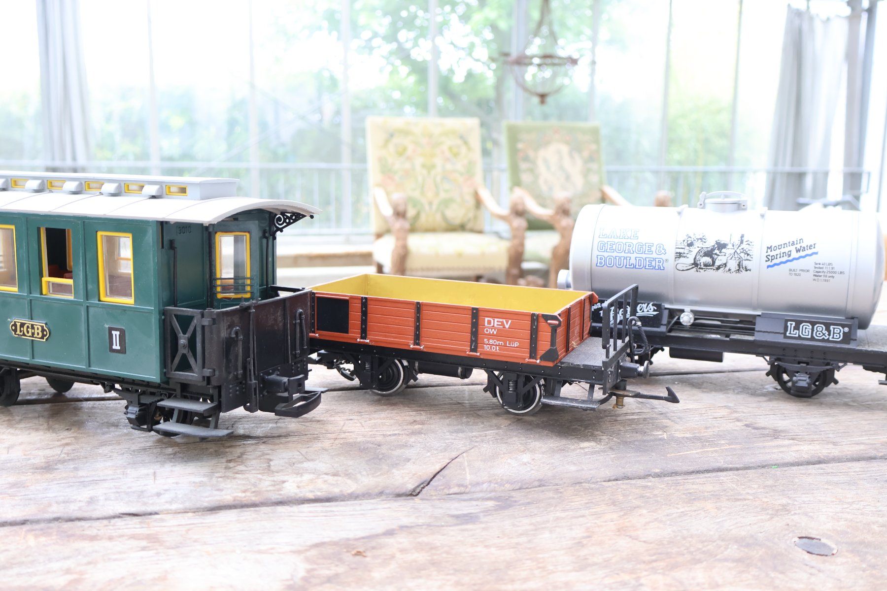 LGB Modellini di ferrovie: LGB 3 x Wagen – Usato da Winterthur venduto da Monstera 6
