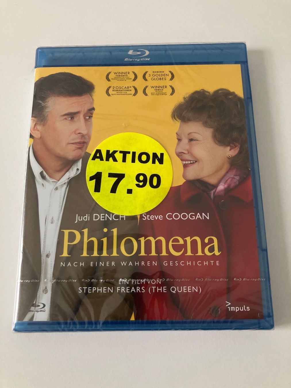 Tutti i DVDs: Philomena (Blu-ray) Coogan, Dench - Neuware – Usato da Arbon venduto da Sugofresser