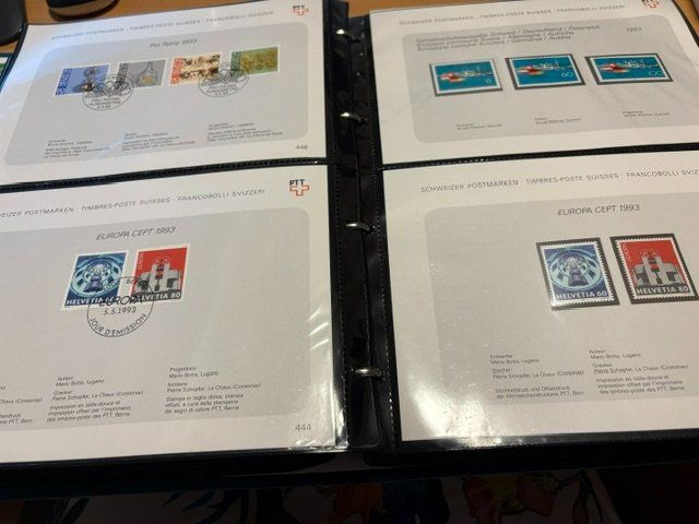 Tutti i francobolli: Suisse 1993 - Collection complète – Nuovo e nell'imballaggio originale da Palézieux venduto da Minou-Marc-Nico_Mimi 4