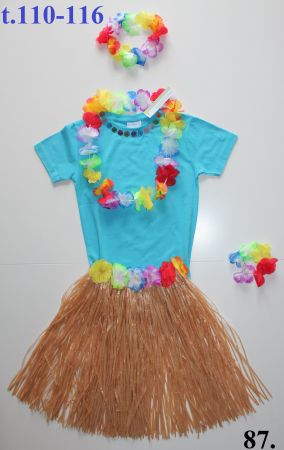 Costume danseuse Hawaïenne /Hawaiianische Tänzerin t.110-116