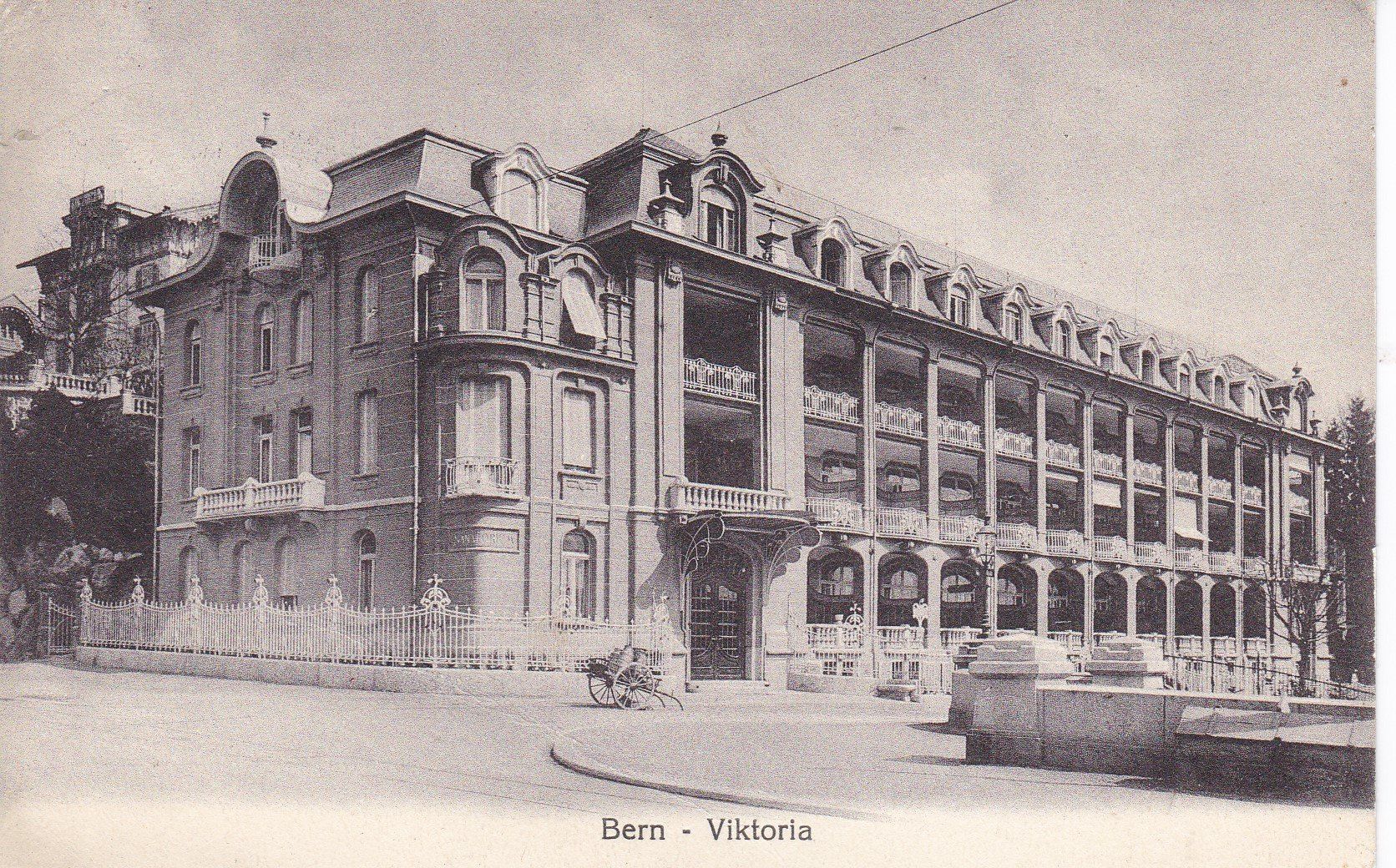 Ansichtskarten: Alte Ansichtskarte Bern, Hotel Viktoria, Top Zustand, – Gebraucht aus Binningen von Hahexa