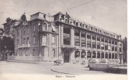 Alte Ansichtskarte Bern, Hotel Viktoria, Top Zustand,