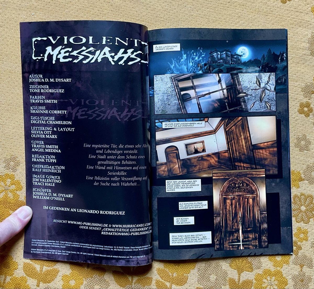 Fumetti: Violent Messiahs Heft Nr 1 von 2001 – Usato da Endingen venduto da nathan05 1