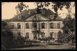 AK Basel, Holsteinerhof mit Garten