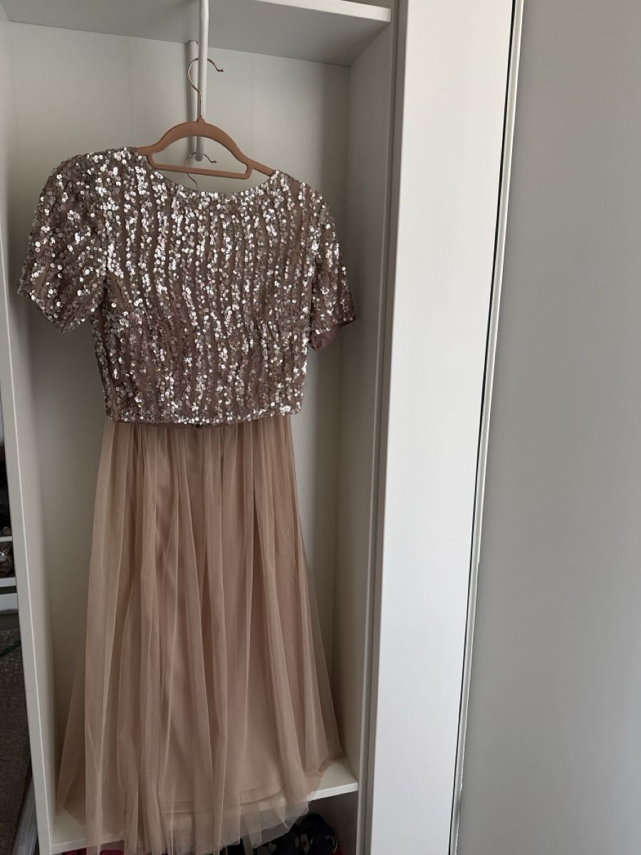 Vestiti: Lace & Beads Pailletten Kleid Gr. S – Usato da Rotkreuz venduto da monzaa