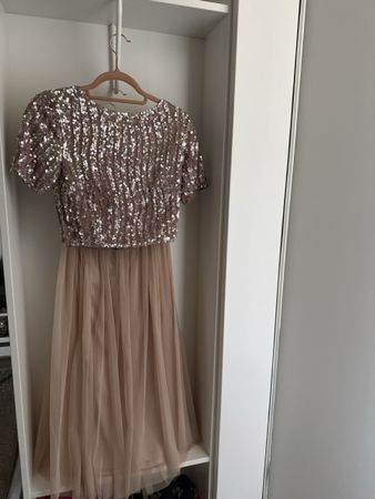 Lace & Beads Pailletten Kleid Gr. S