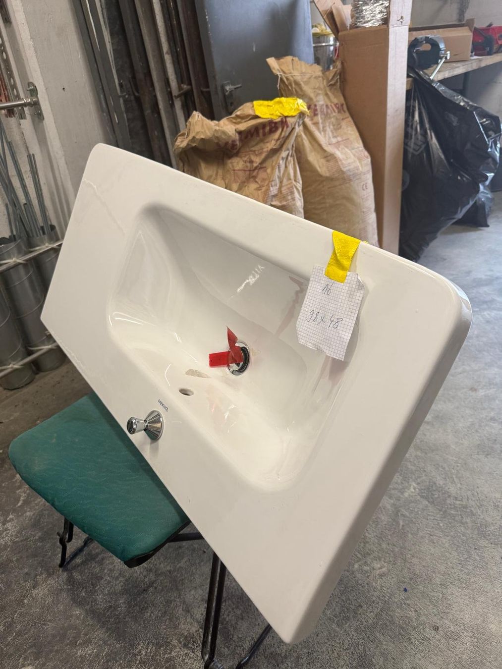 Lavabi & lavandini: Lavabo 98 x 48 (NEU) – Nuovo (secondo la descrizione) da Otelfingen venduto da dam_pcx8 1