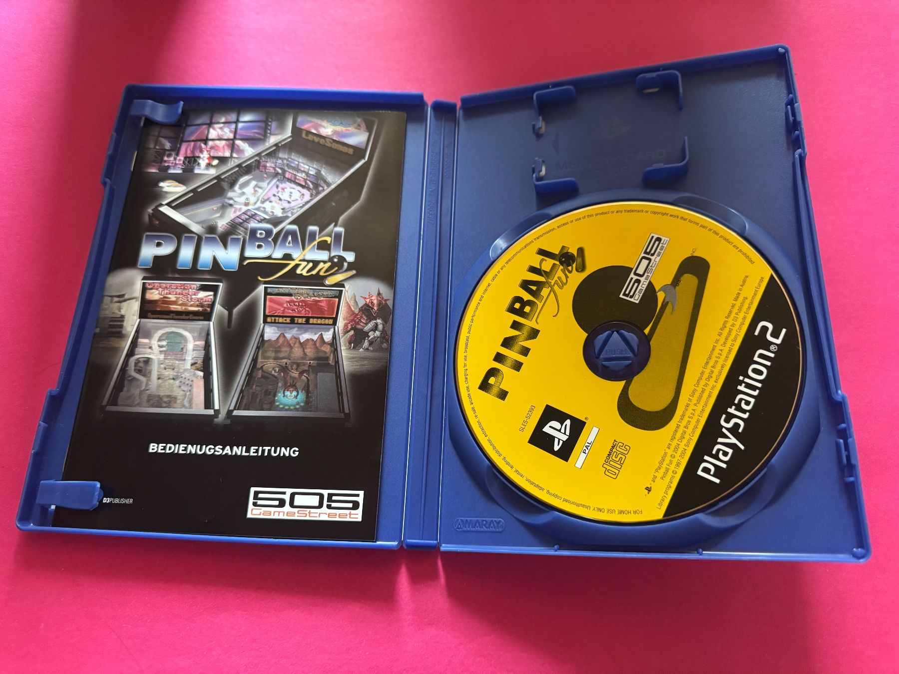Sony Jeux: PINBALL FUN SPIEL FÜR PS2 – D'occasion à Hägendorf par Briansgameshop 1