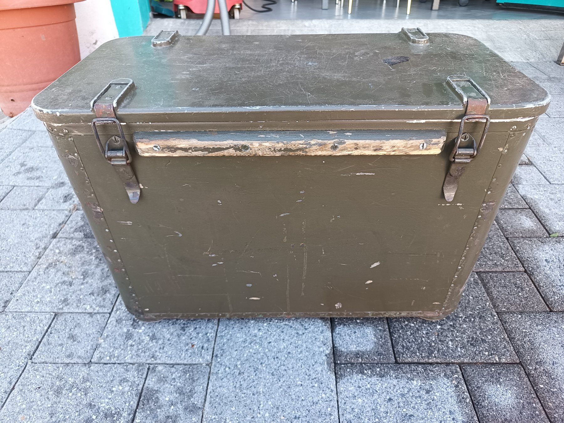 Cucine complete: Schweizer Militär Speiseträger – Usato da Oberegg venduto da A-Z.Handel.Loehrer 1
