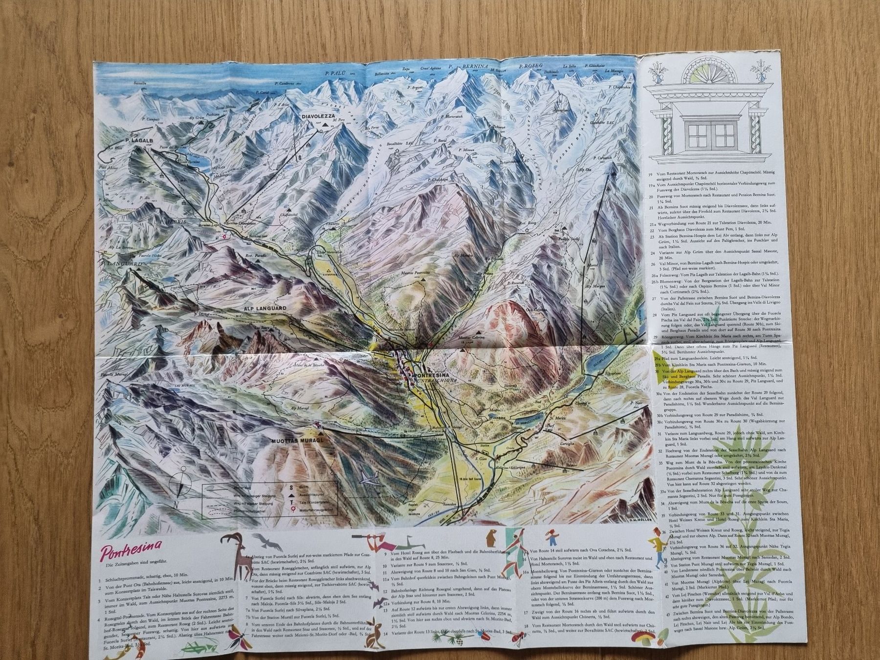 Documenti: Werbeprospekt Pontresina von 1969 – Usato da Bözberg venduto da heinz-d 2