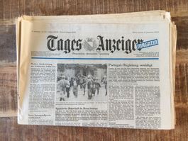 Tagesanzeiger vom SA, 20. September 1975