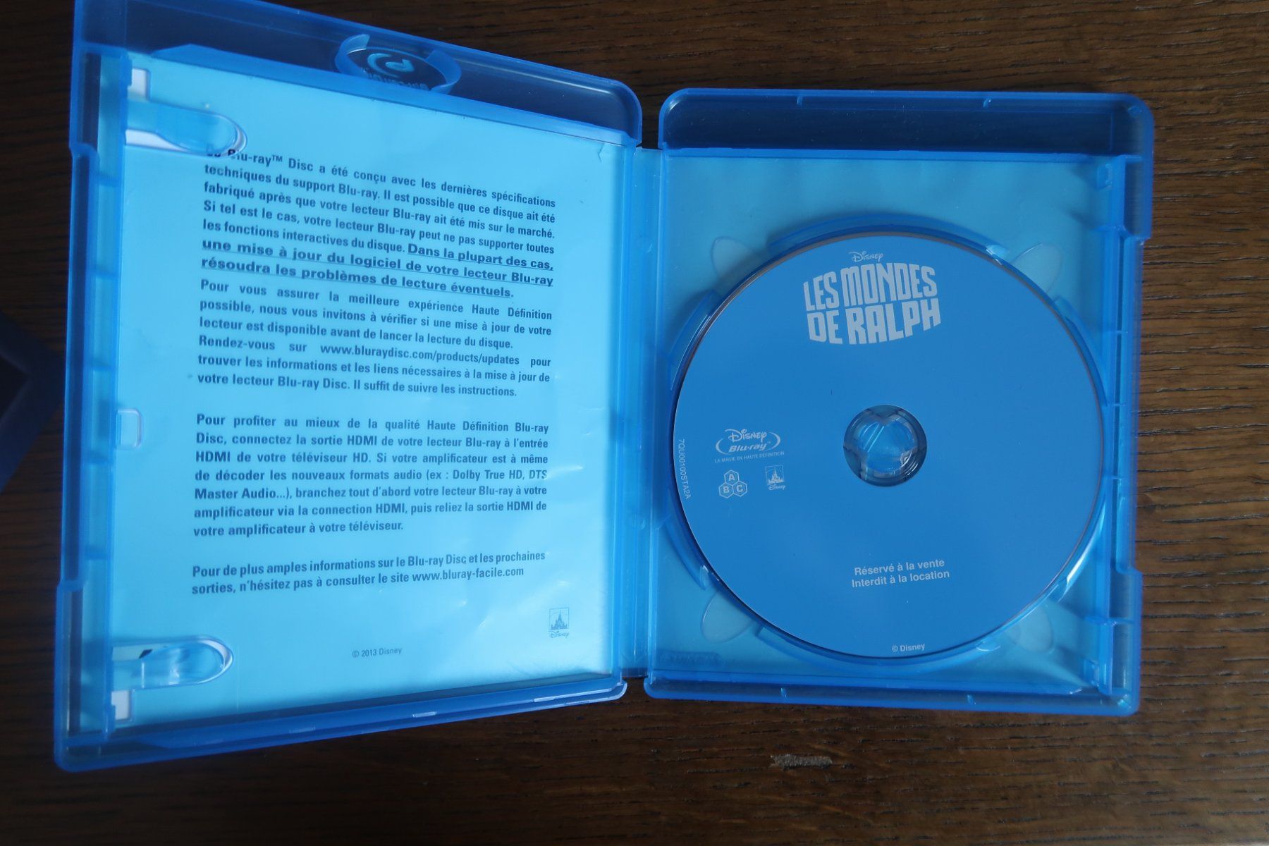 Tutti i DVDs: Blu-ray LES MONDES DE RALPH    Français Anglais – Usato da Porrentruy venduto da tupatup 2