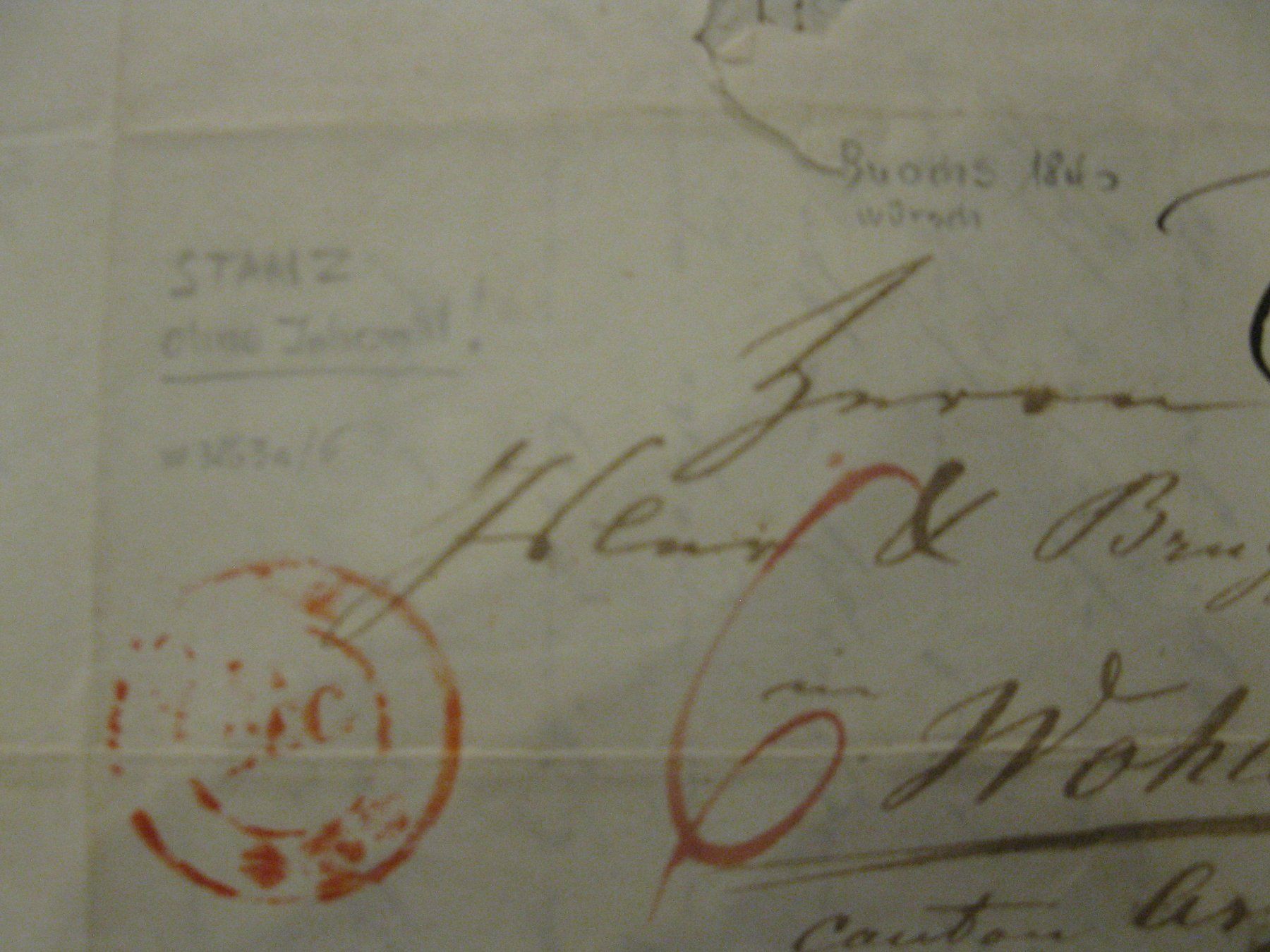 Timbri: Buochs - Stanz - 1840 – Usato da Bischofszell venduto da Joachim-115 1