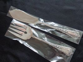 * COUVERTS A SERVIR JEZLER MUGUET ARGENT 800 NEUF