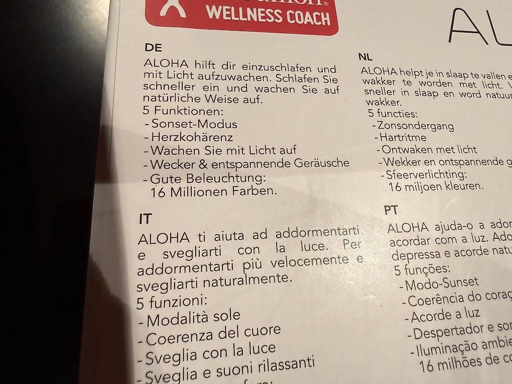 Sveglie: ALOHA Wake-up light von TERRAILLON – Usato da Kreuzlingen venduto da eludwig 3