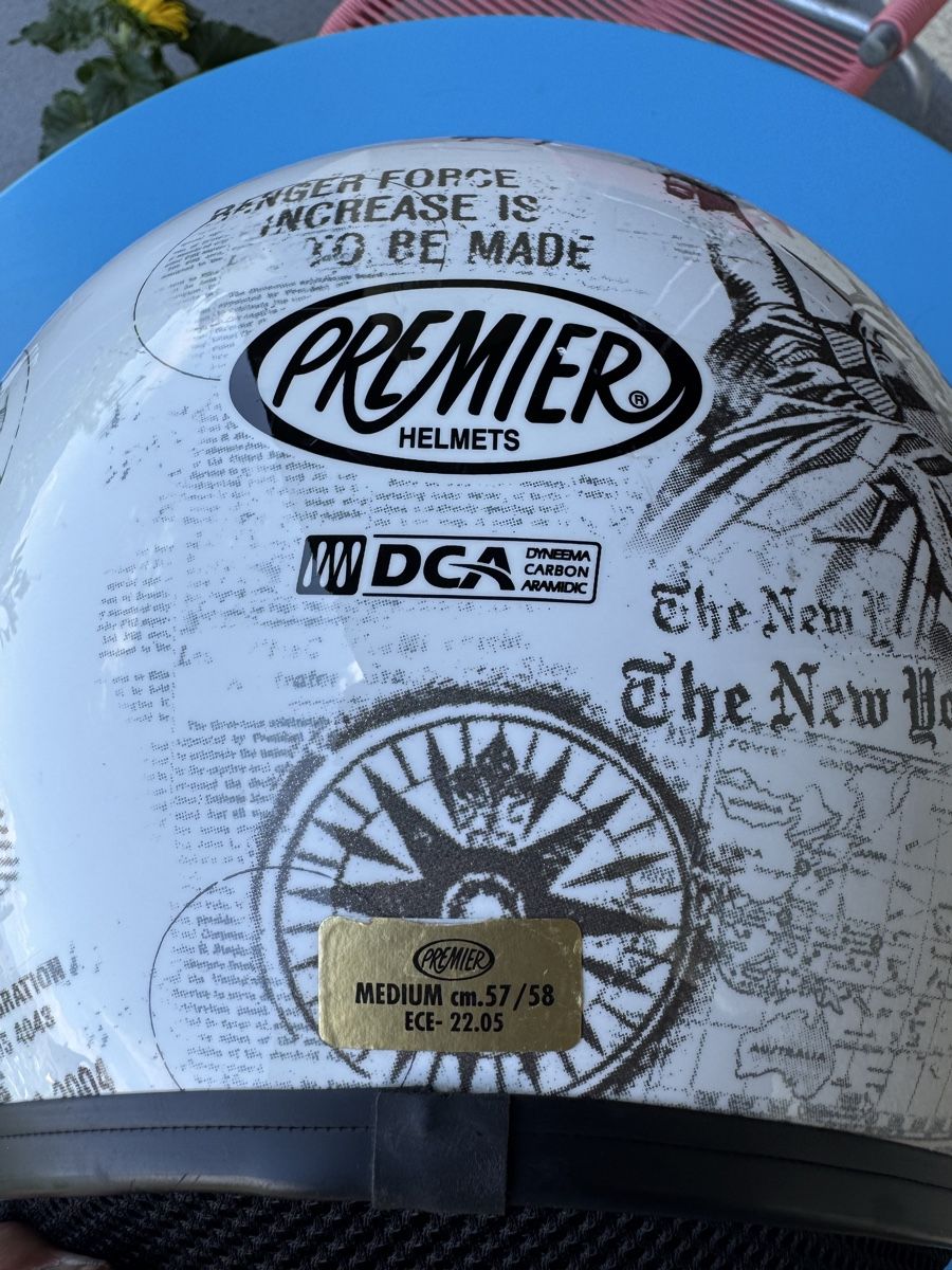Caschi & visiere: PREMIER Helm Gr. M - 2 Visiere Jethelm – Usato da Buonas venduto da Mikesteal 7