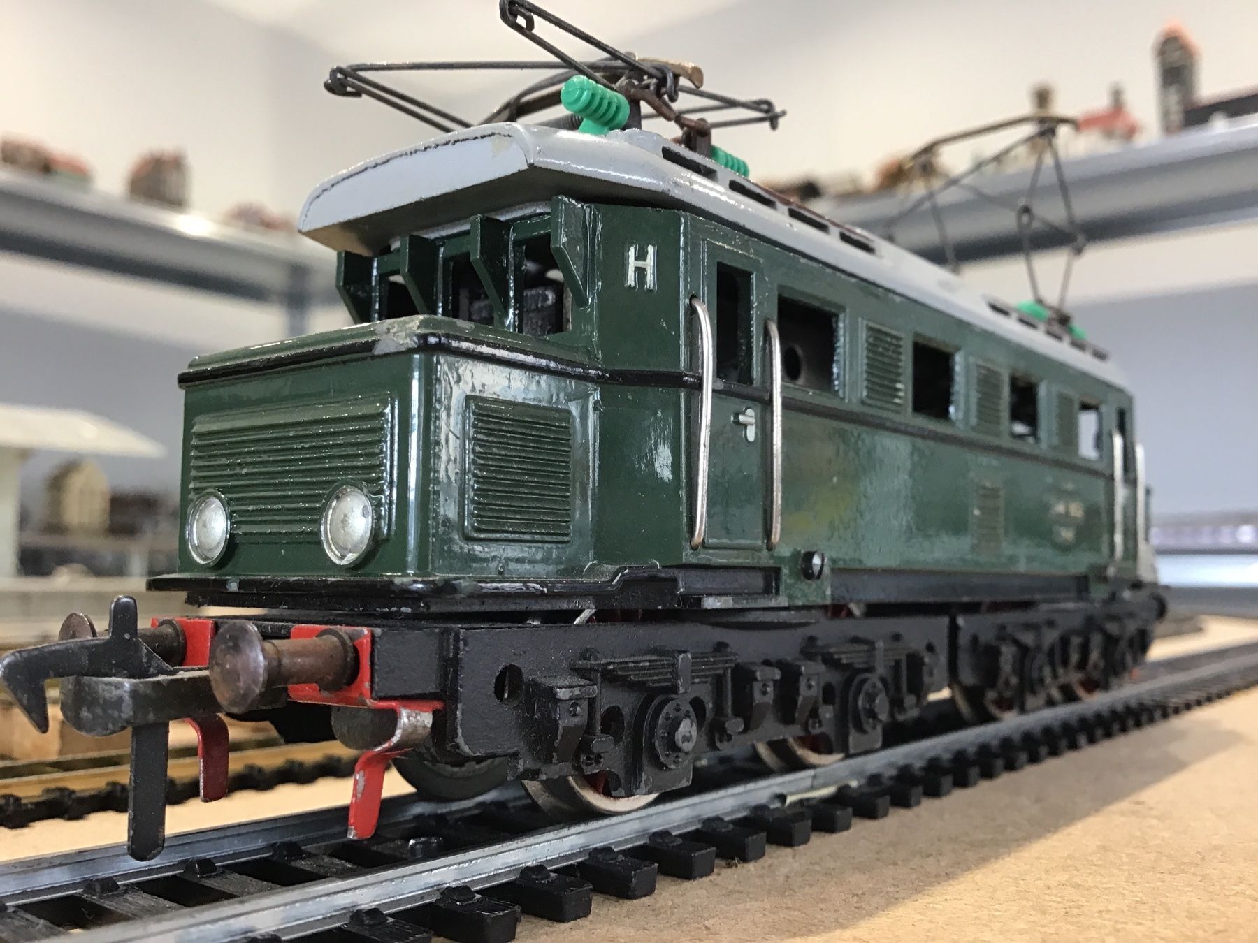 Fleischmann Modellini di ferrovie: fleischmannH0 E44 1952 - Vintage Modell, – Usato da Männedorf venduto da Spezial-Modelle