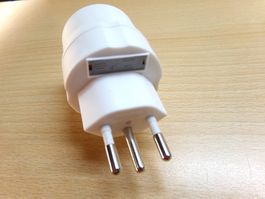 D-CH Stecker weiss