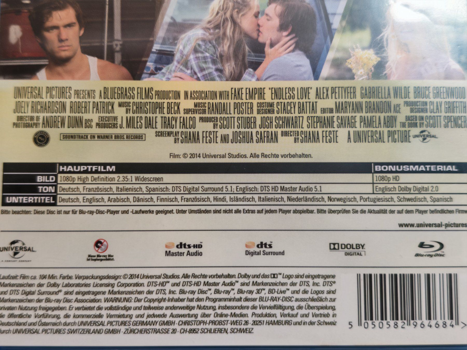 Alle DVDs: Endless Love – Gebraucht aus Liestal von Kratzilla 3