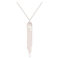 Swarovski Halskette Crystal Precisely, White, Rose-Gold