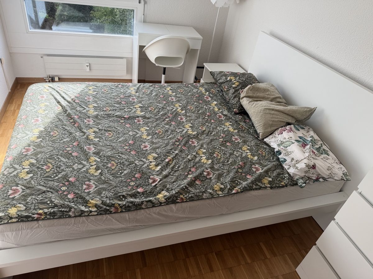 Ikea Letti: Bett 140x200 cm + Matratze – Usato da Muri b. Bern venduto da ari_6t2h 2