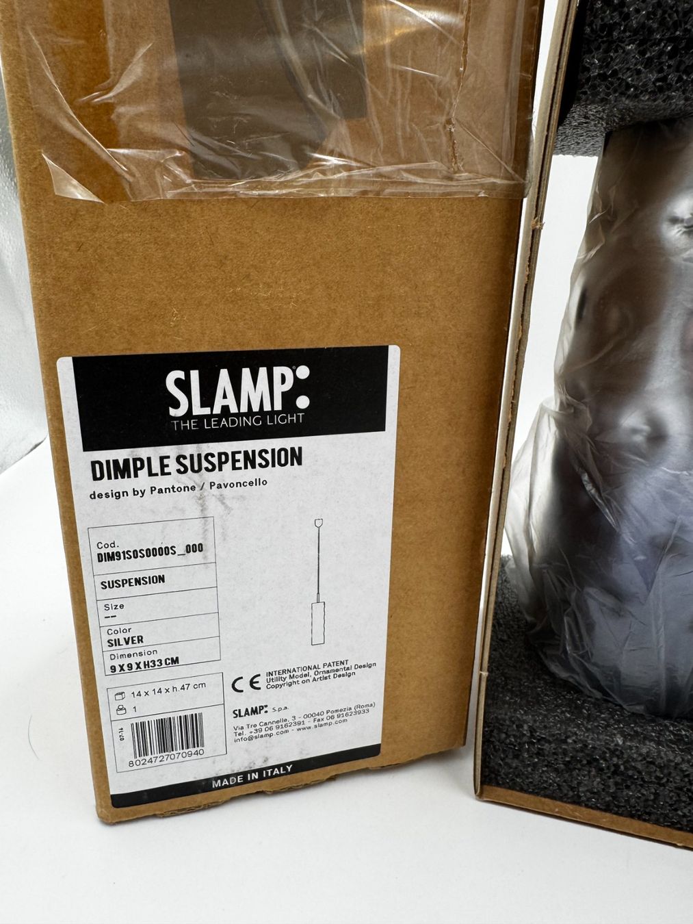 Lampade: Moderne Hängeleuchte mit Lichtreflex-Effekt – Nuovo (secondo la descrizione) da Ermenswil venduto da Lights24 2