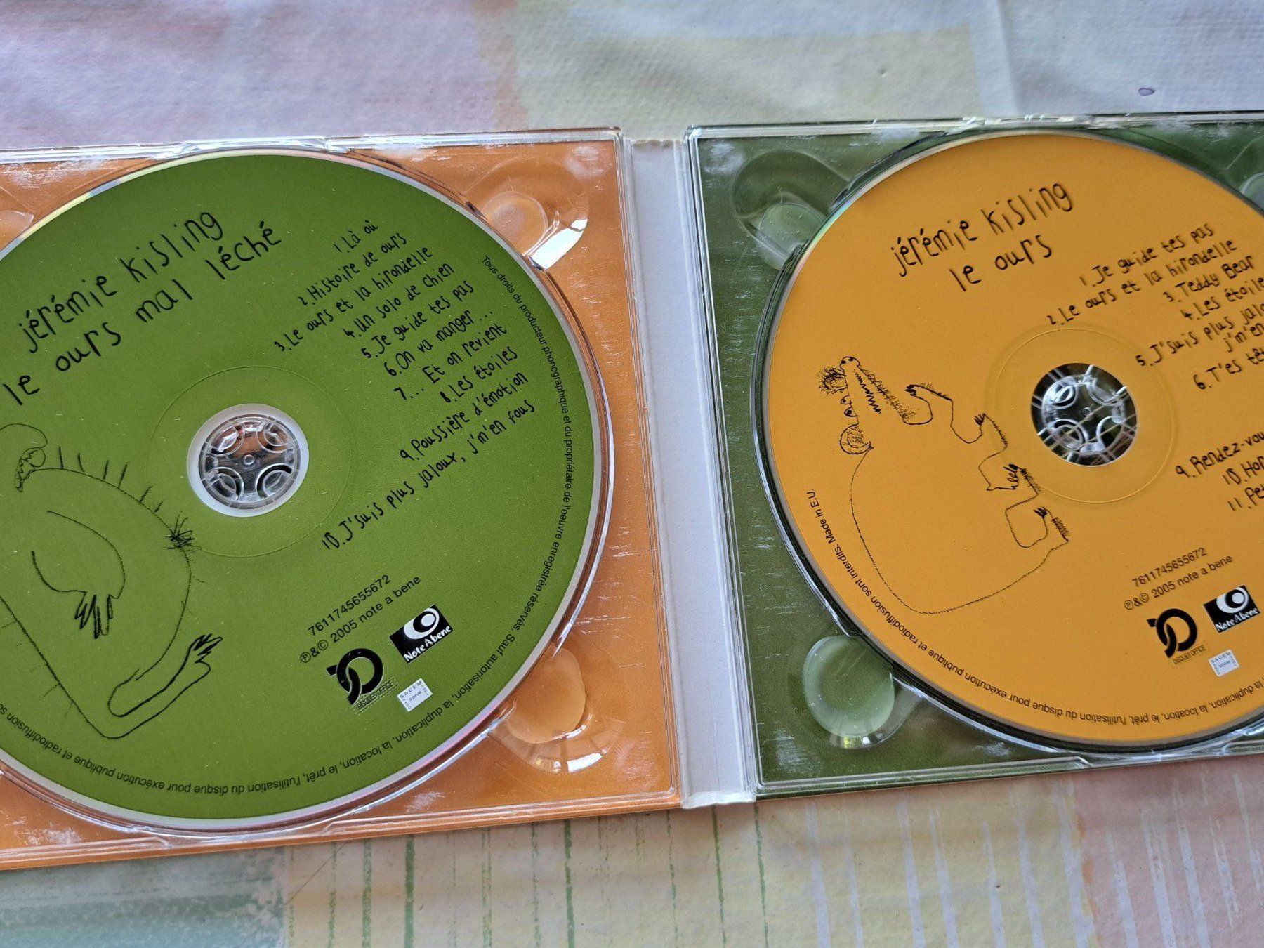 CD: Cd Jérémie Kisling - Le ours – Usato da Pully venduto da bro_n52j 2