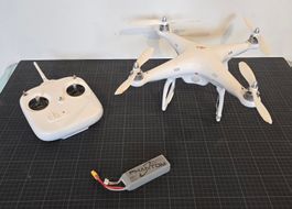 DJI Phantom 1 Drohne + Fernsteuerung – Defekt für Bastler